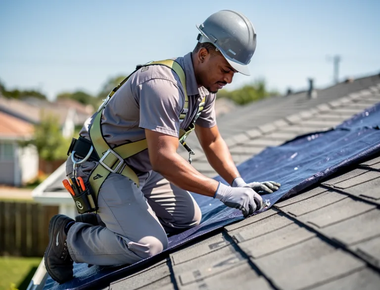 Roof Tarping service in Bebington